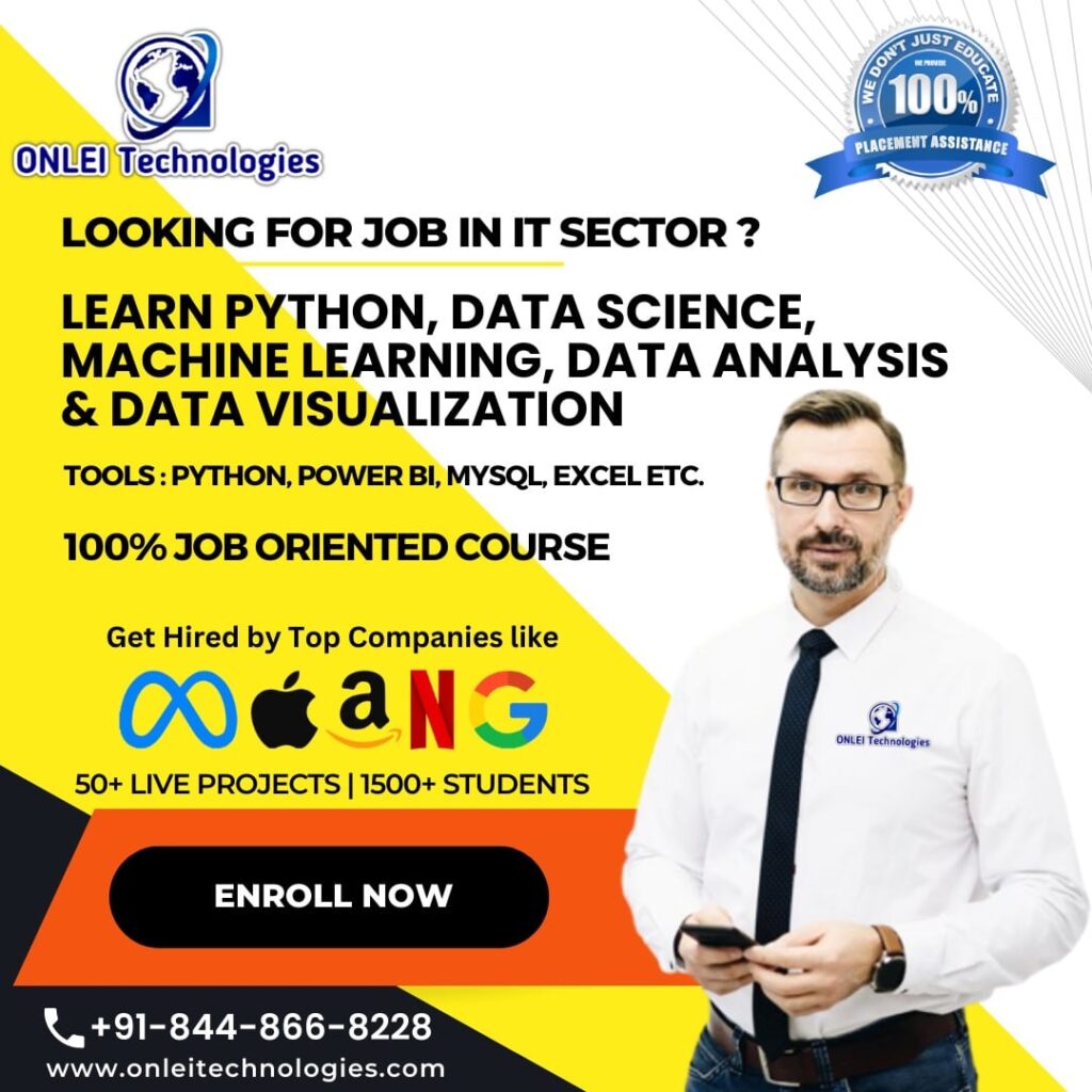 Data Analytics Course in Hyderabad by Onlei Technologies, ONLEI Technologies Real Placements